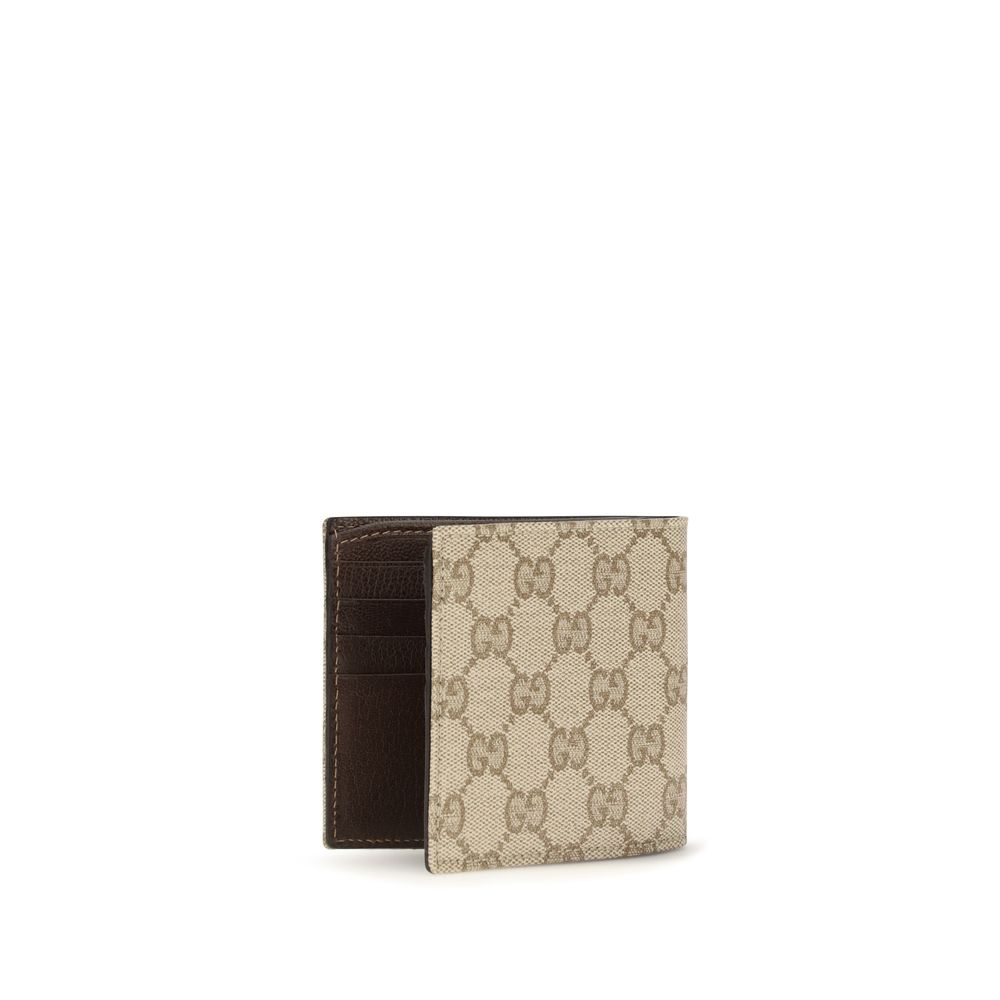 Gucci Beige Stoff-Portemonnaie-2
