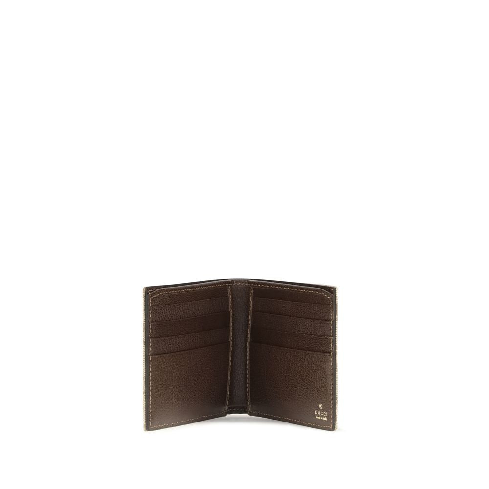 Gucci Beige Stoff-Portemonnaie-3