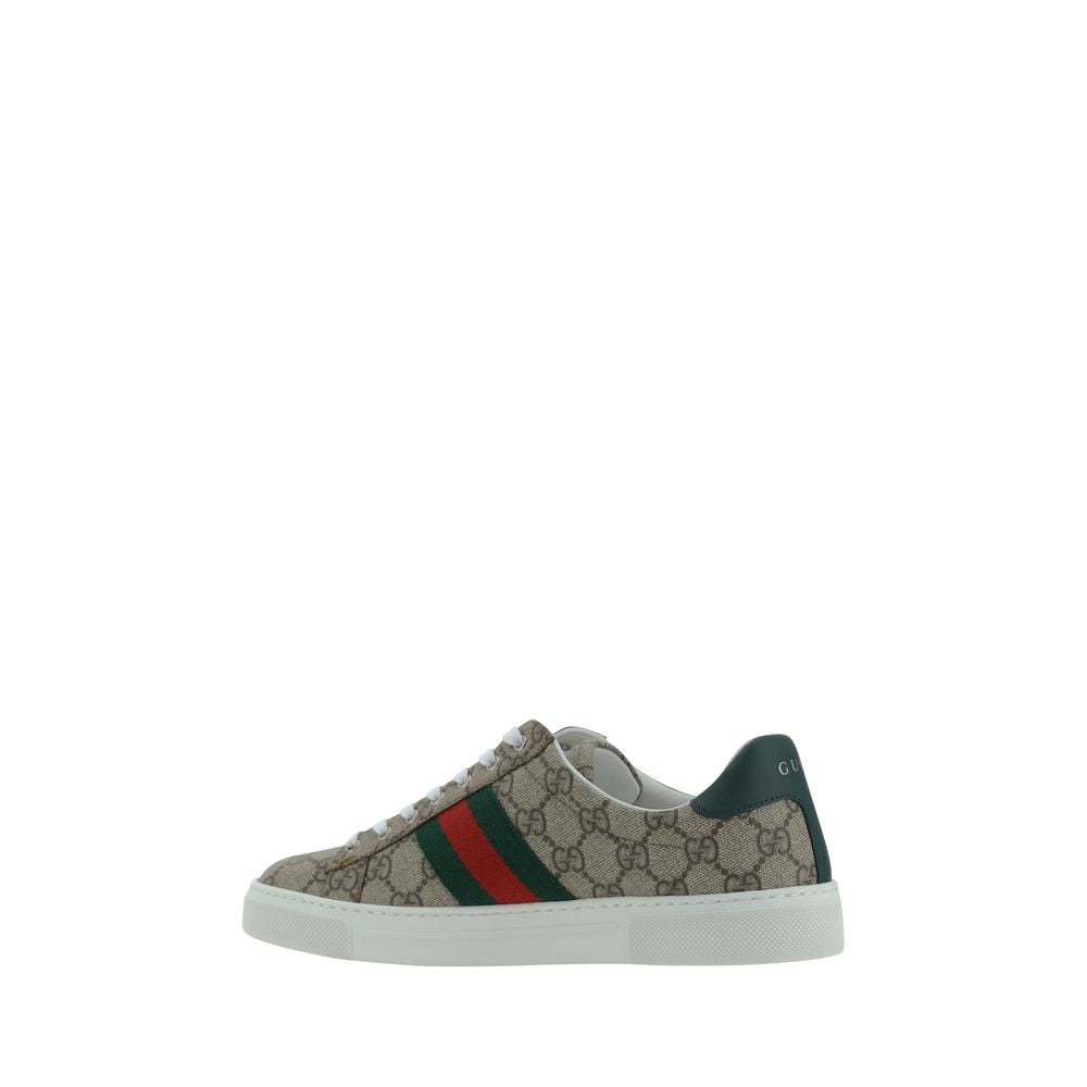 Gucci Mehrfarbige Low-Top-Sneaker aus Polyethylen-3