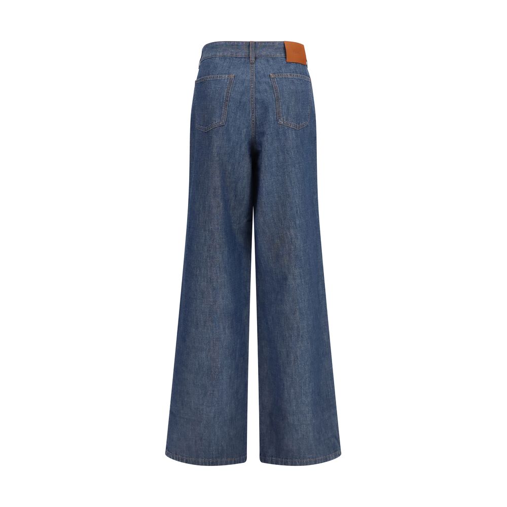 Fendi Blaue Baumwolljeans Denim-2