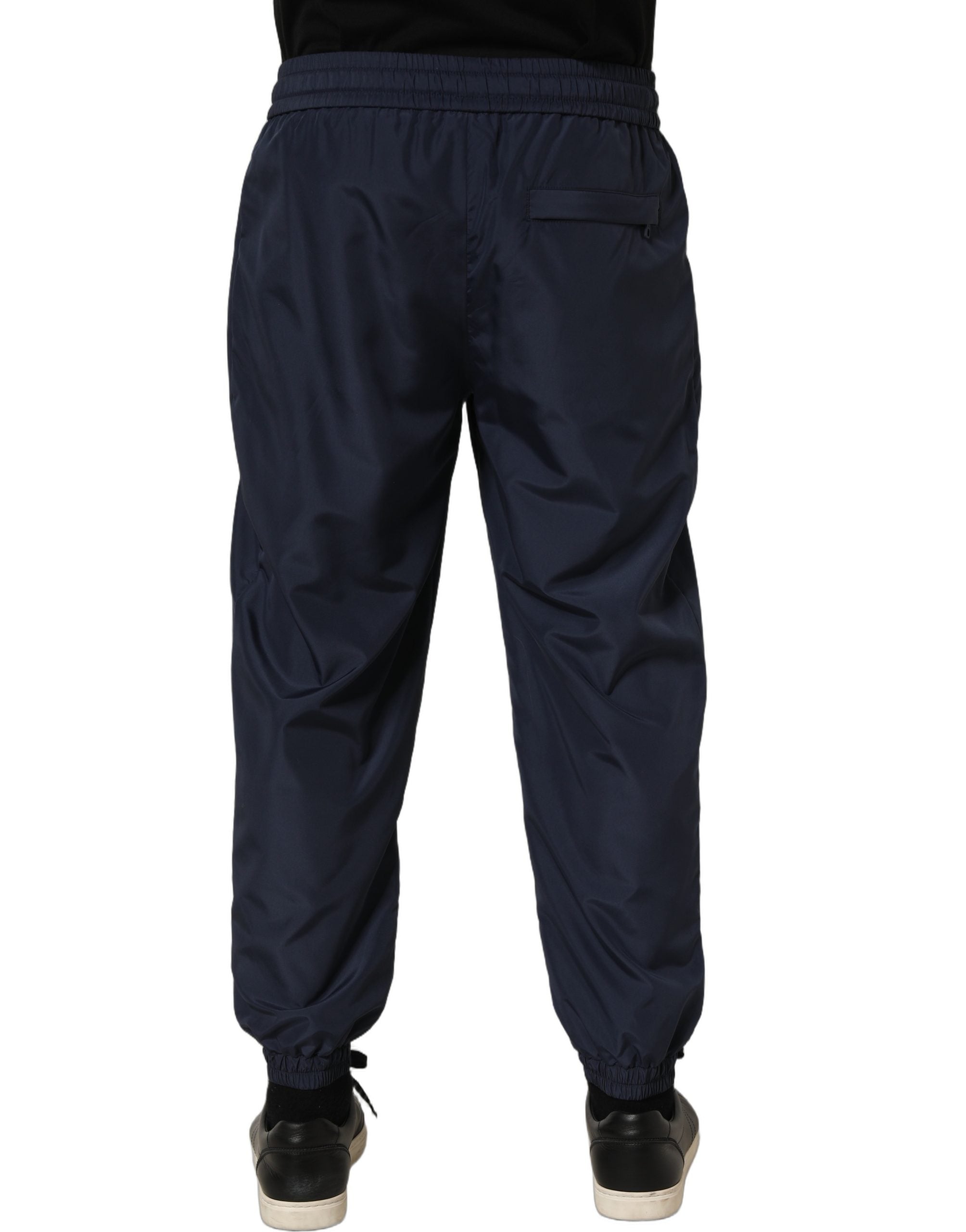 Dolce & Gabbana Dunkelblaue Jogginghose aus Polyester-5