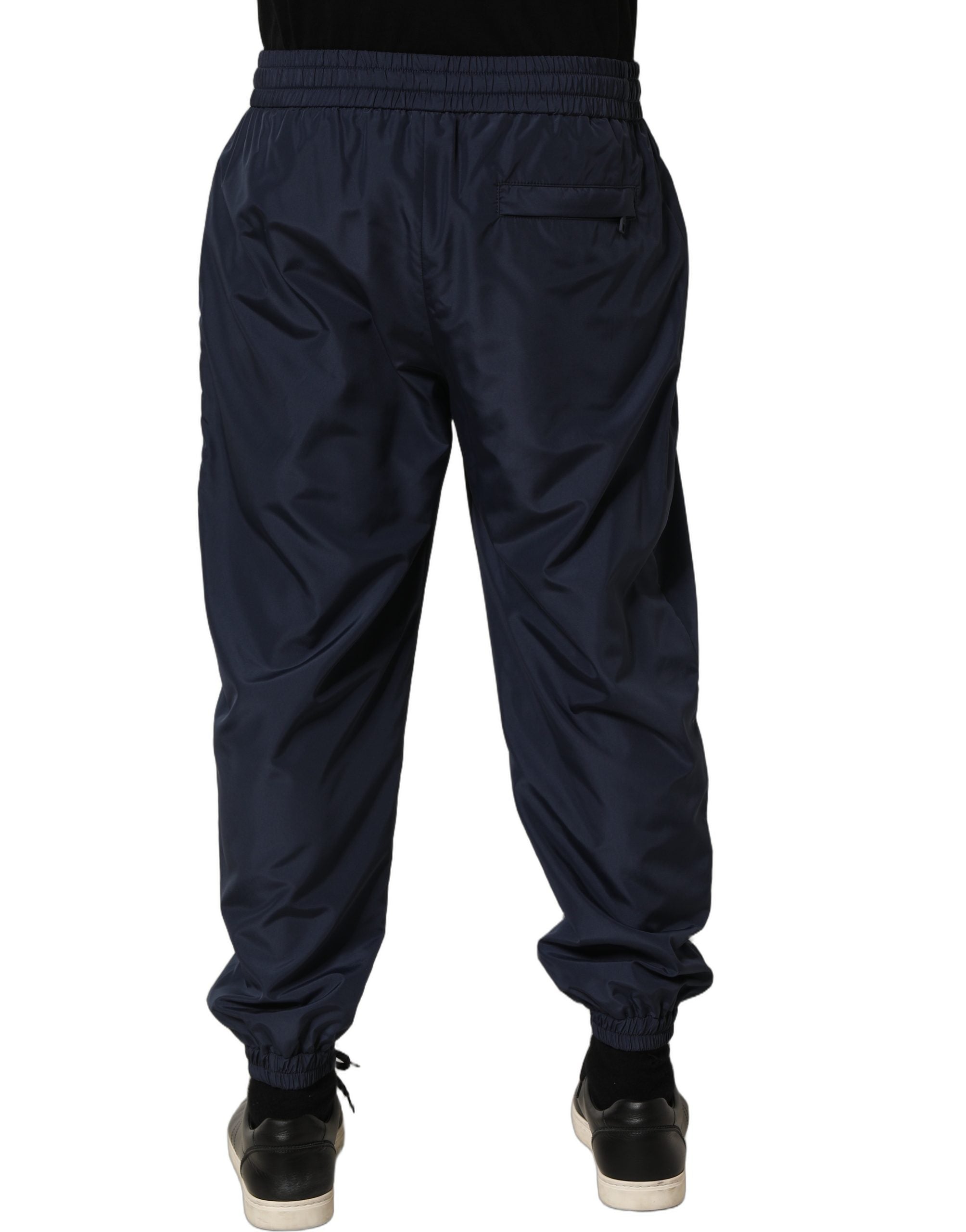 Dolce & Gabbana Dunkelblaue Jogginghose aus Polyester-5