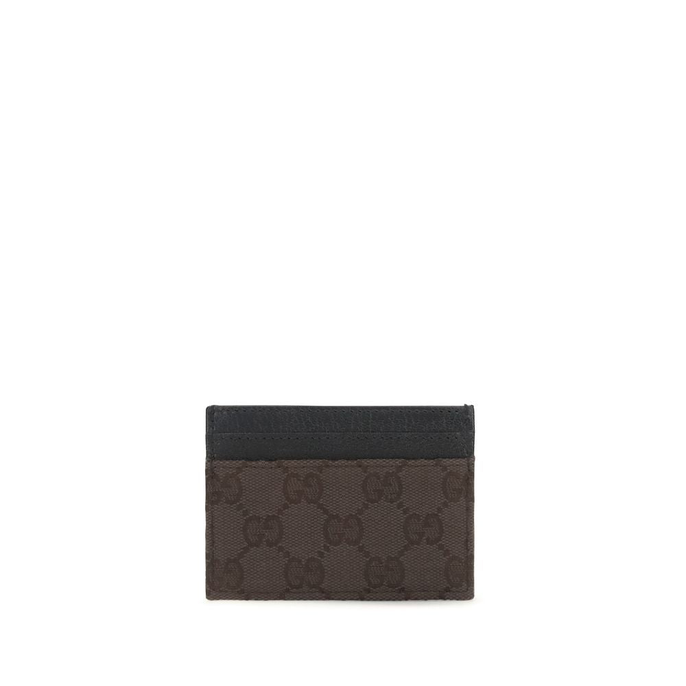 Gucci Braune Stoffgeldbörse-2