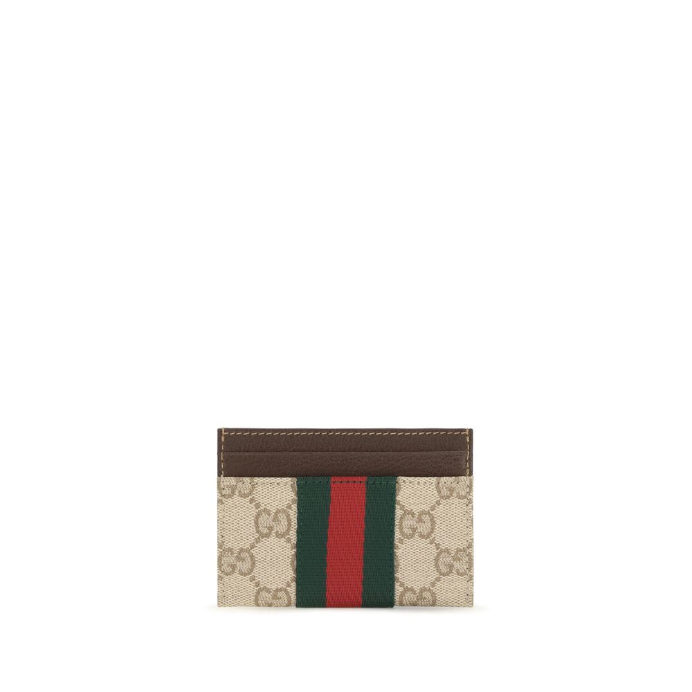 Gucci Beige Stoff-Portemonnaie-2