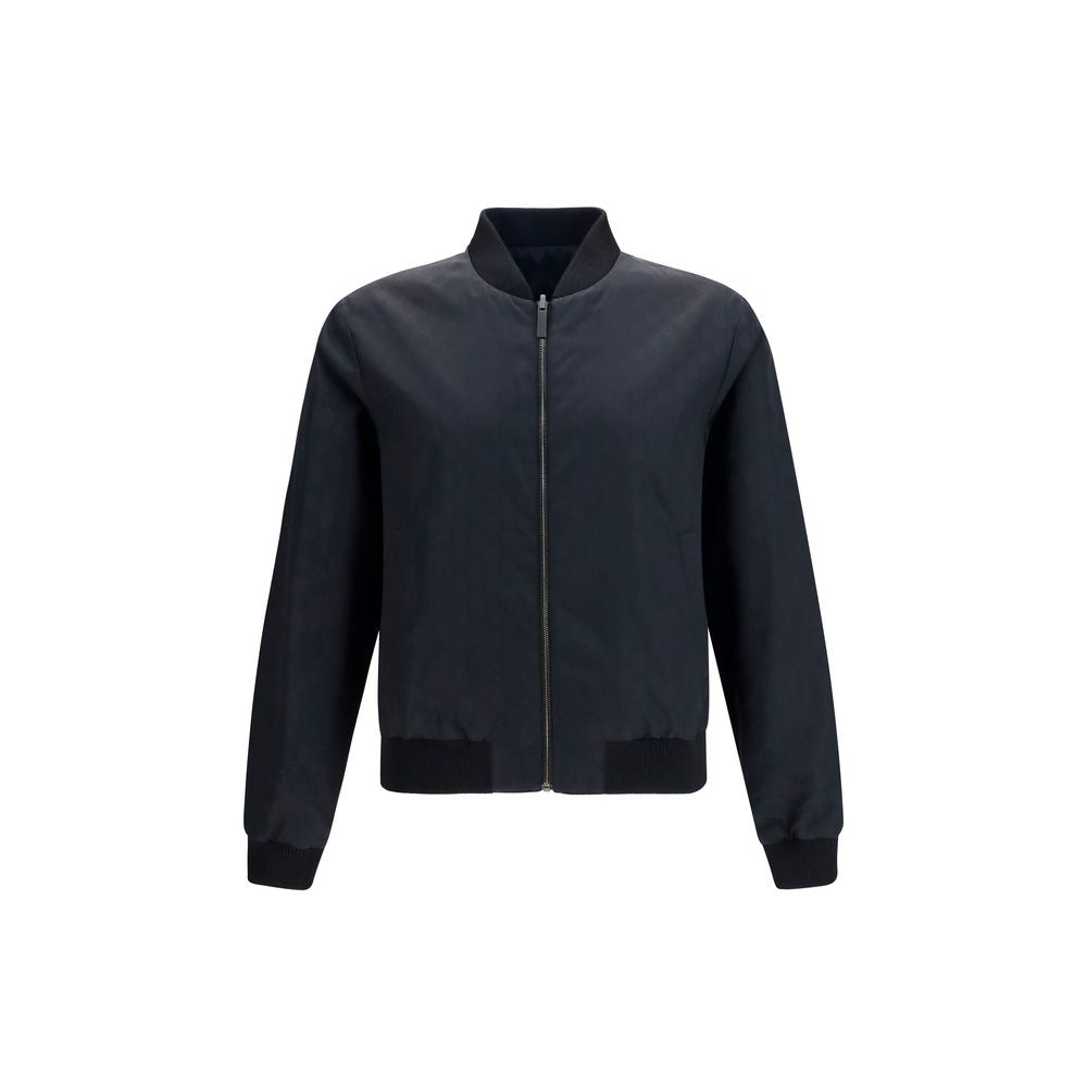 Gucci Schwarzer Bomber aus Polyamid-1