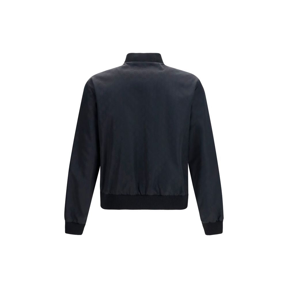 Gucci Schwarzer Bomber aus Polyamid-2