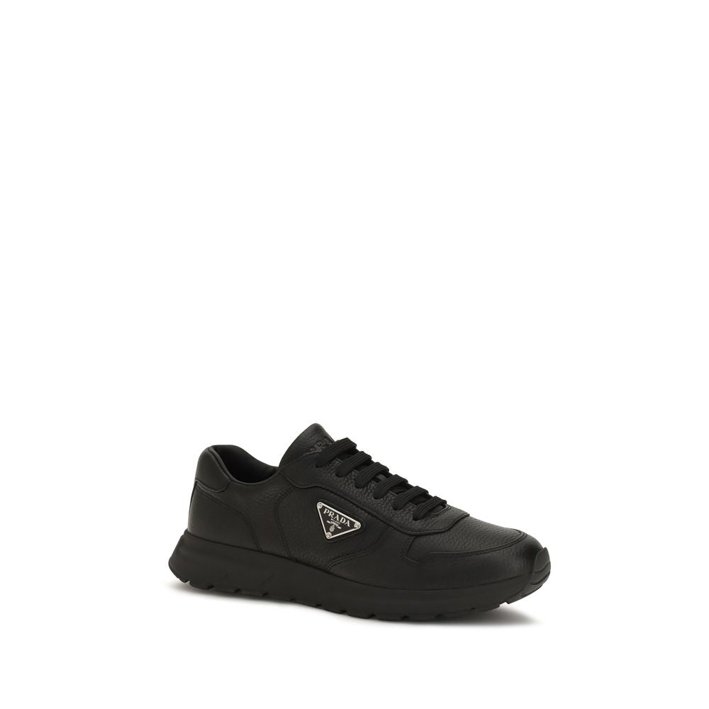 Prada Schwarze Sneaker aus Polyester für sportliche Looks-2