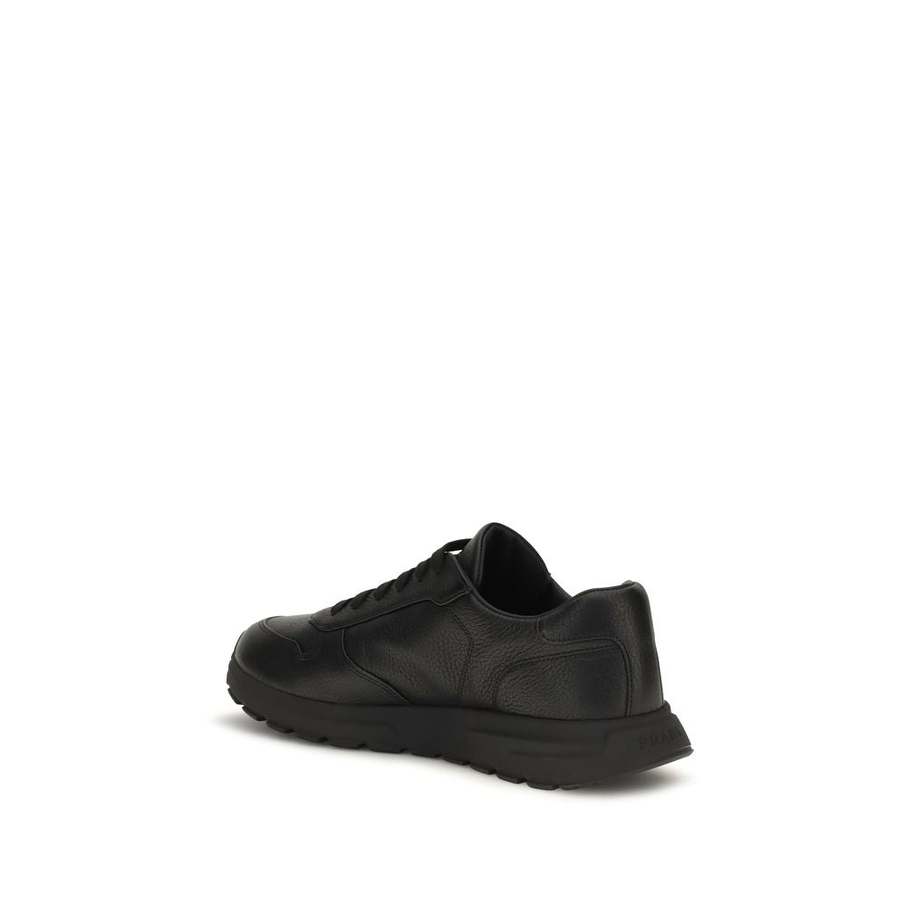 Prada Schwarze Sneaker aus Polyester für sportliche Looks-3