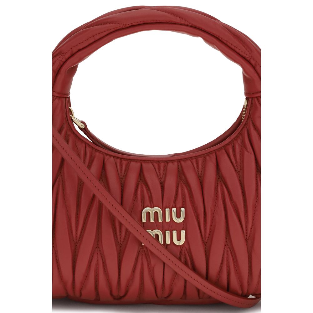 Miu Miu Multicolor Calf Leather Bos Taurus Schultertasche-4