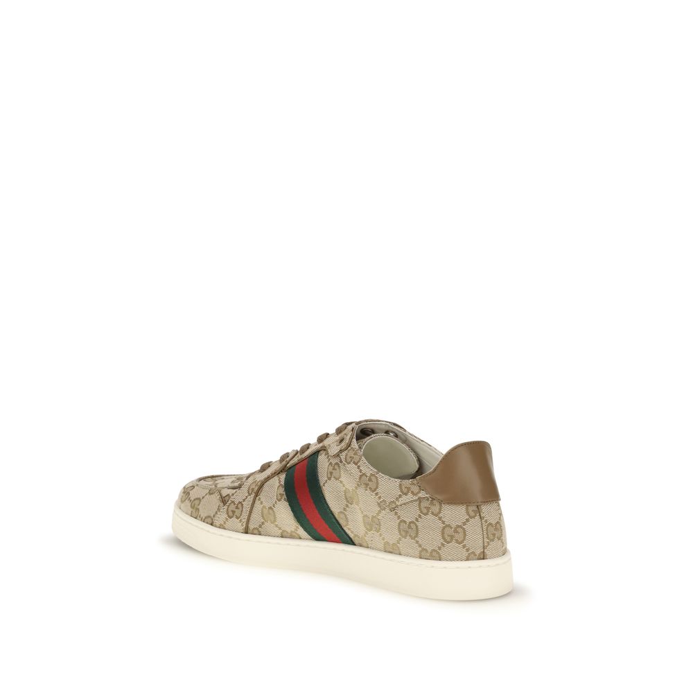Gucci Beige Stoff-Sneaker-3