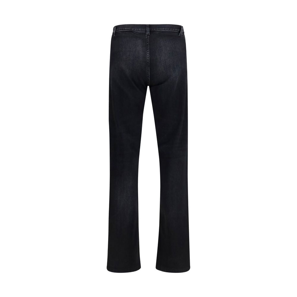 Gucci Schwarze Baumwoll-Schlagjeans-2