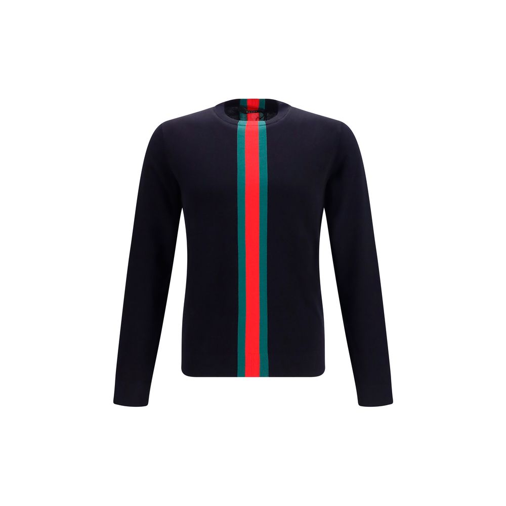 Gucci Blauer Baumwoll-Sweatshirt-1