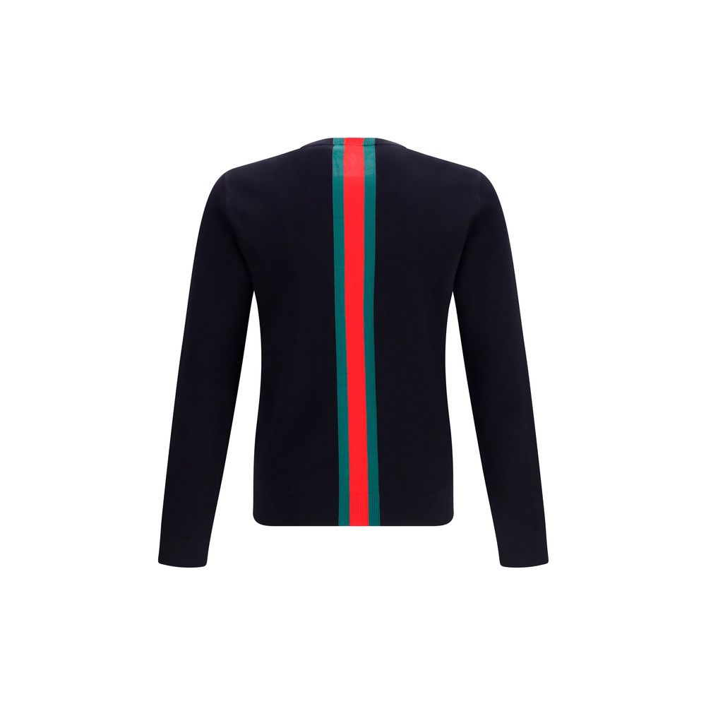 Gucci Blauer Baumwoll-Sweatshirt-2