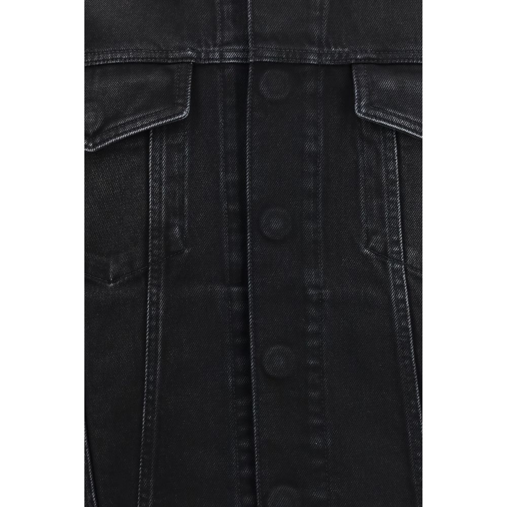 Gucci Blaue Jeansjacke aus Baumwolle-3