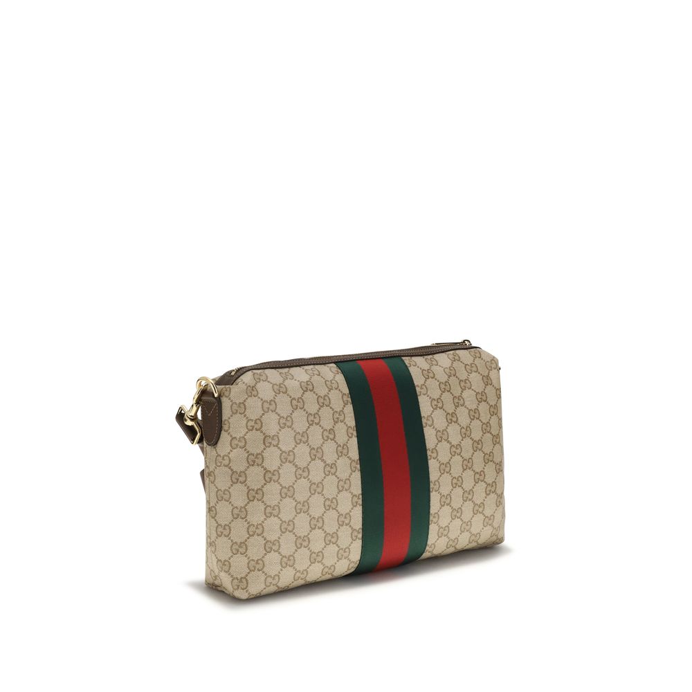Gucci Beige Stoff-Schultertasche-3