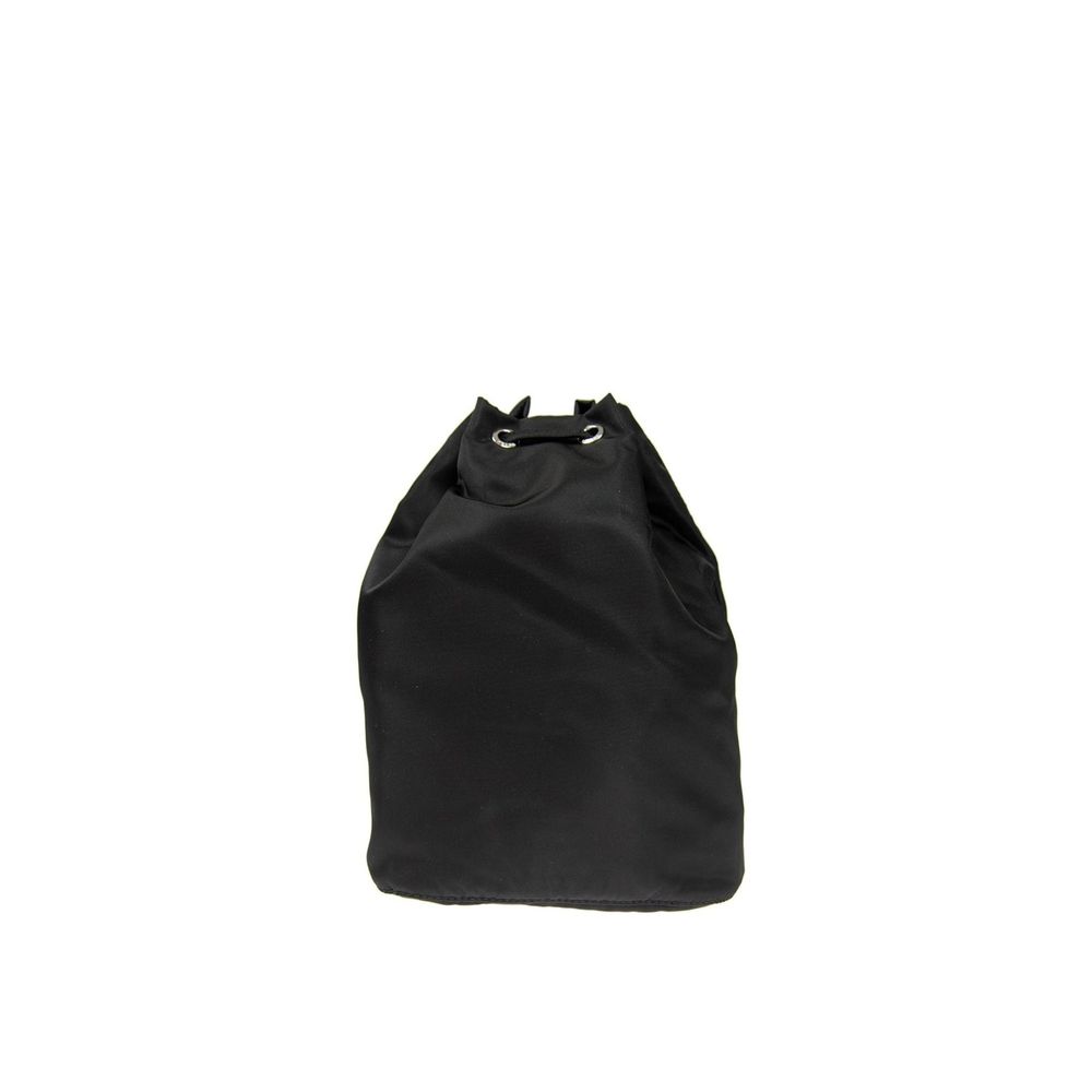 Prada Schwarze Nylon-Handtasche-3