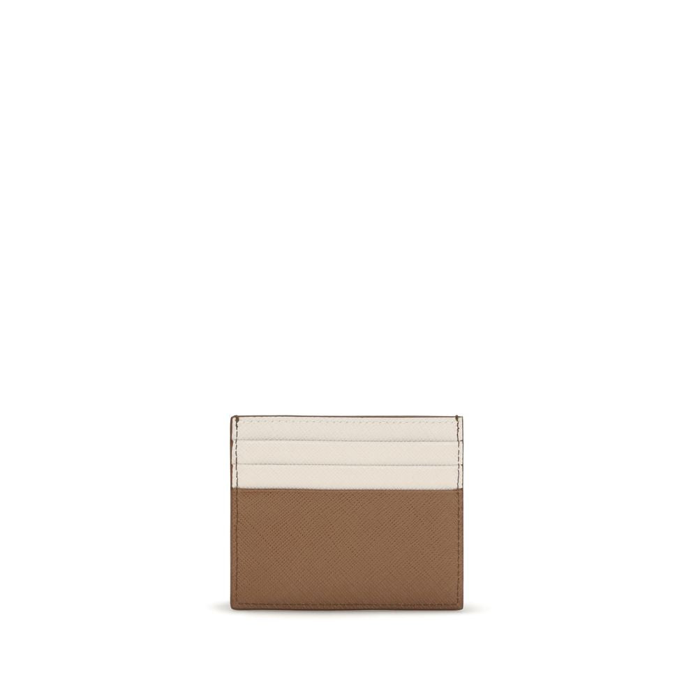 Prada Beige Calf Leather Bos Taurus Wallet-2