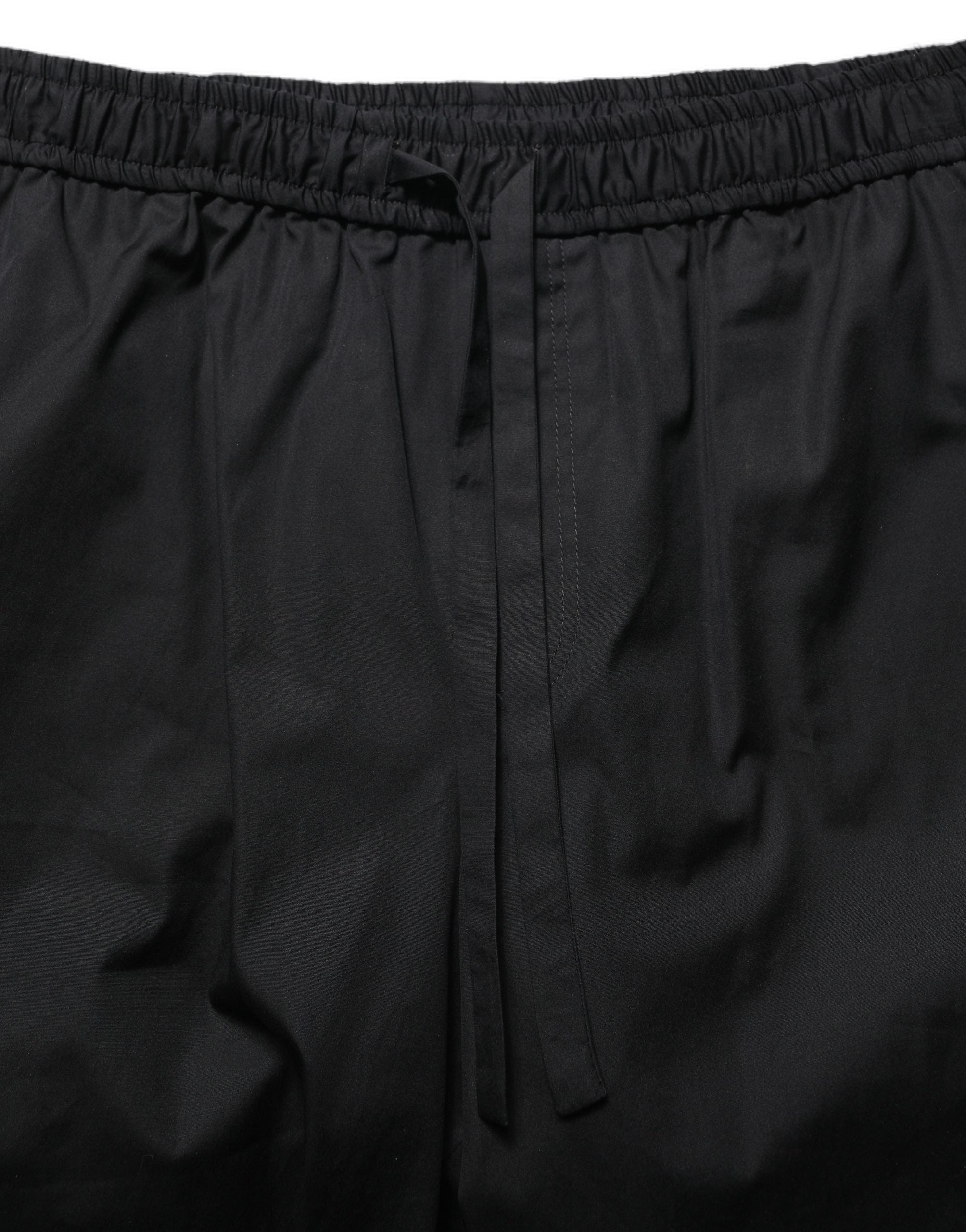 Dolce & Gabbana Schwarz Baumwolle Sweatshorts Männer Bermuda Shorts-5