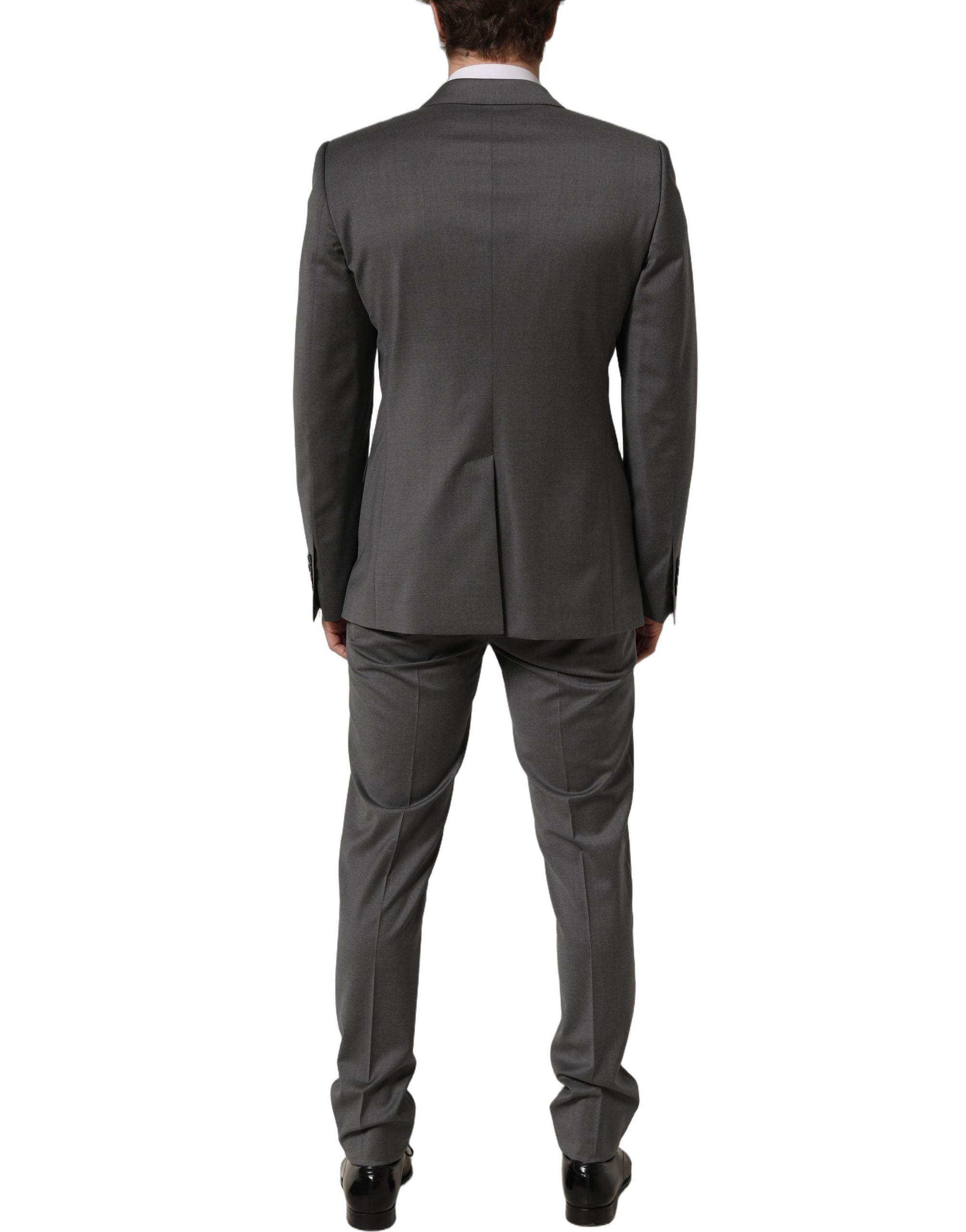 Dolce & Gabbana Grauer MARTINI Slim Fit Anzug für Herren, 2-teilig-2