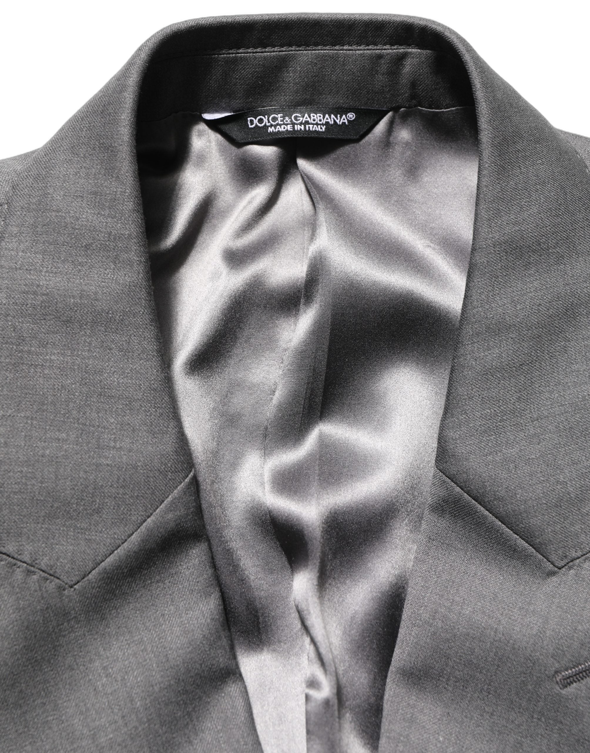 Dolce & Gabbana Grauer MARTINI Slim Fit Anzug für Herren, 2-teilig-4