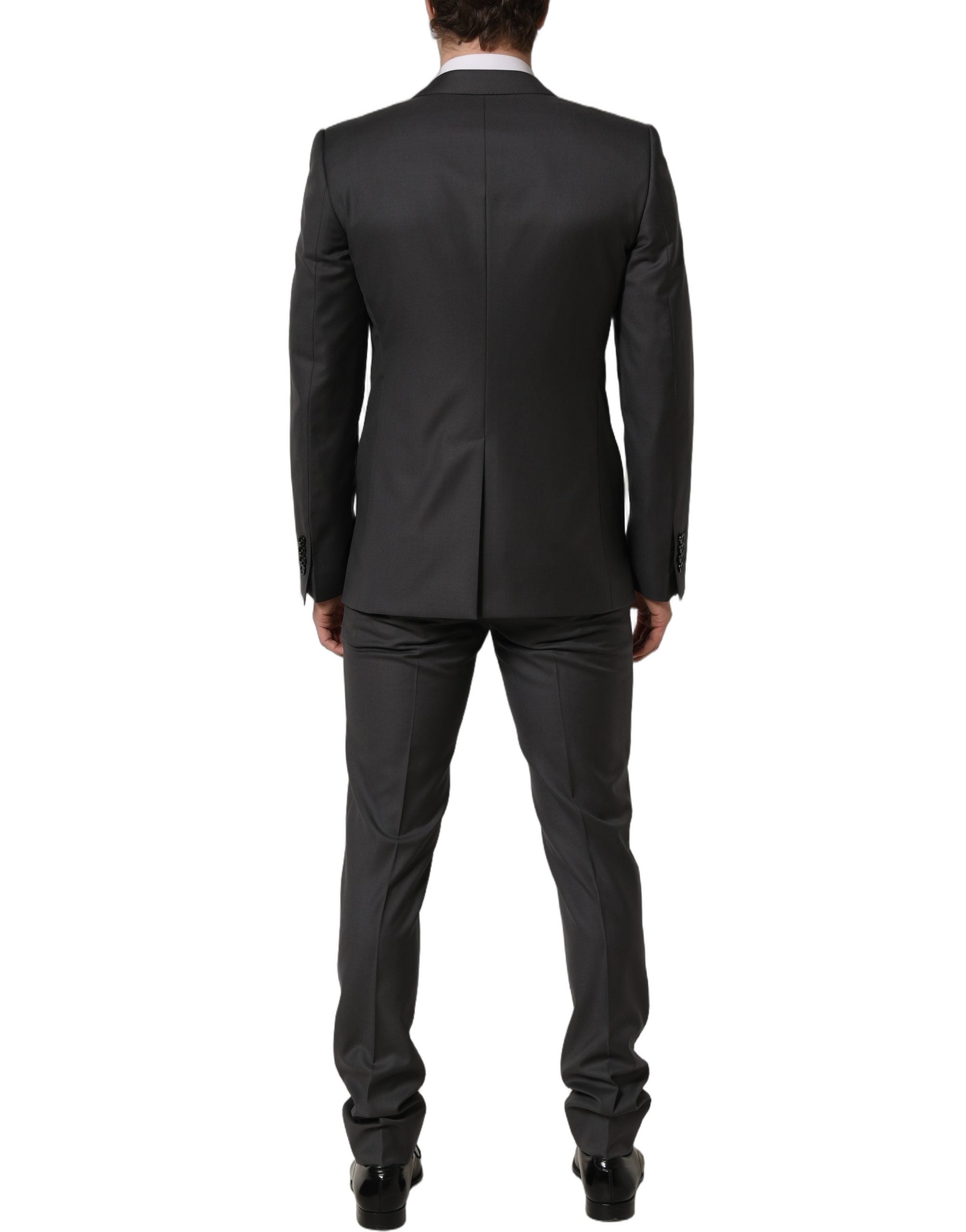 Dolce & Gabbana Grauer MARTINI Slim Fit Anzug für Herren-5