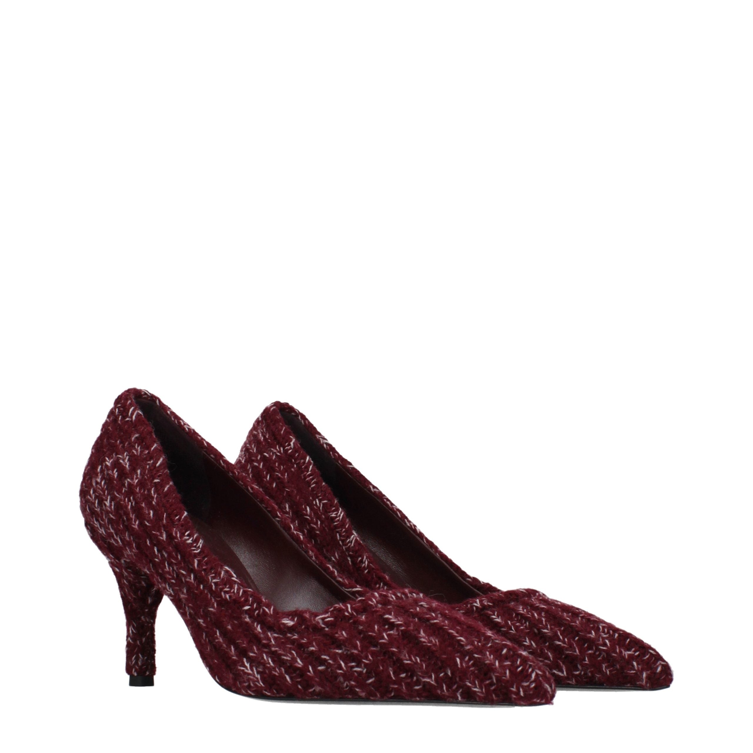 Prada Rote Pumps aus Stoff mit mittlerem Absatz-2