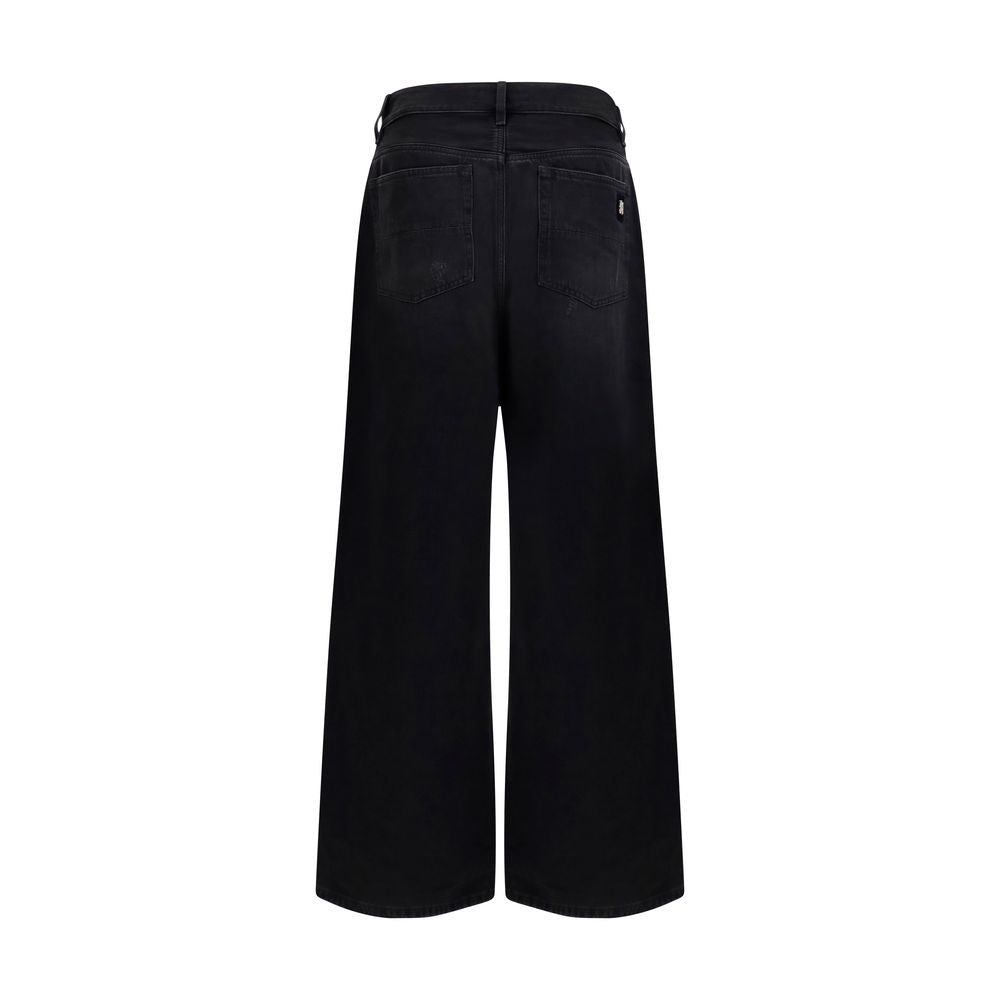 Amiri Schwarze Baumwolljeans Denim-2