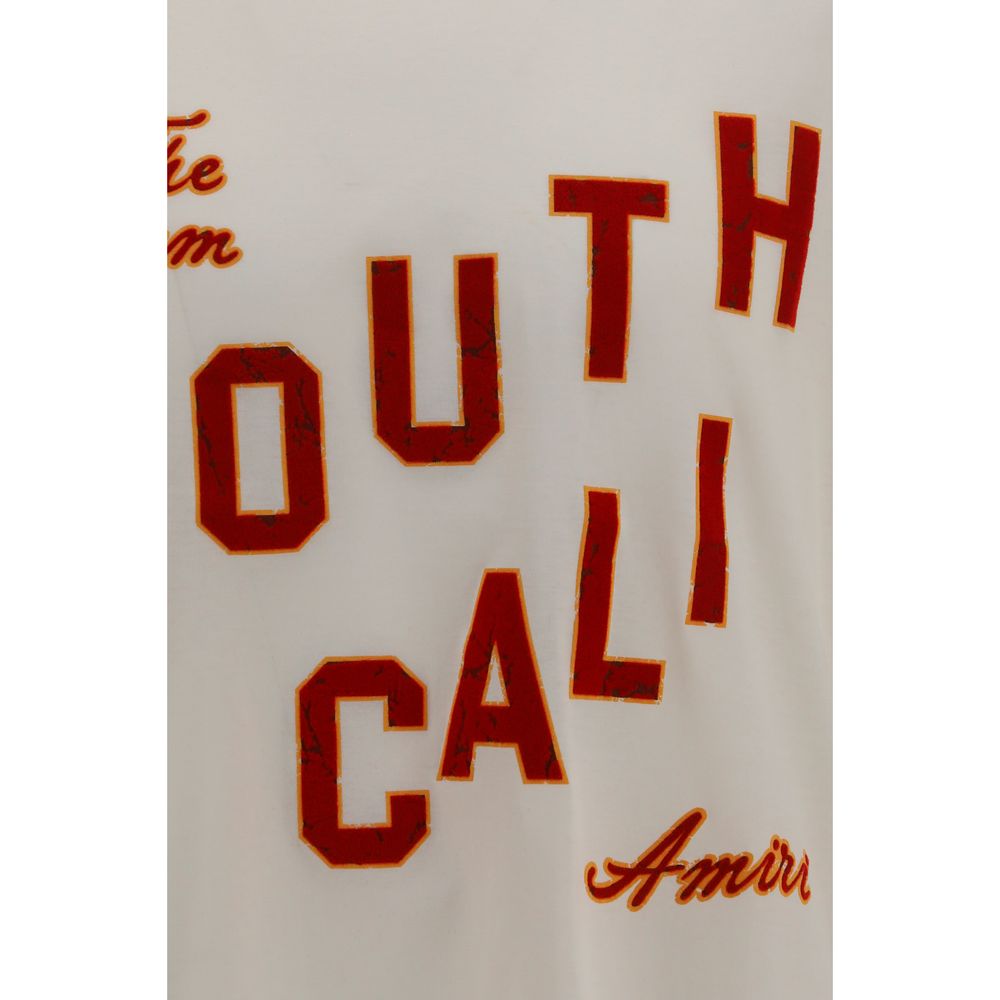 Amiri Beiges Baumwoll-T-Shirt-3