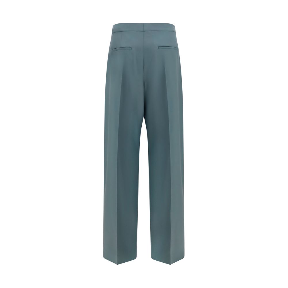 Chloé Zweifarbige Wollhose Oves Aries-2