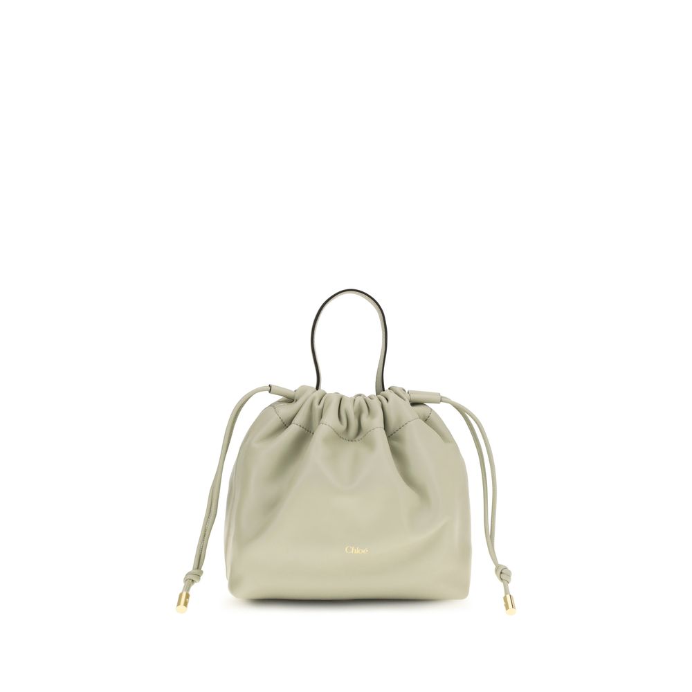 Chloé Graue Lammleder Schultertasche Ovis Aries Aries-1