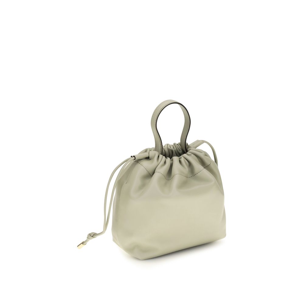 Chloé Graue Lammleder Schultertasche Ovis Aries Aries-3