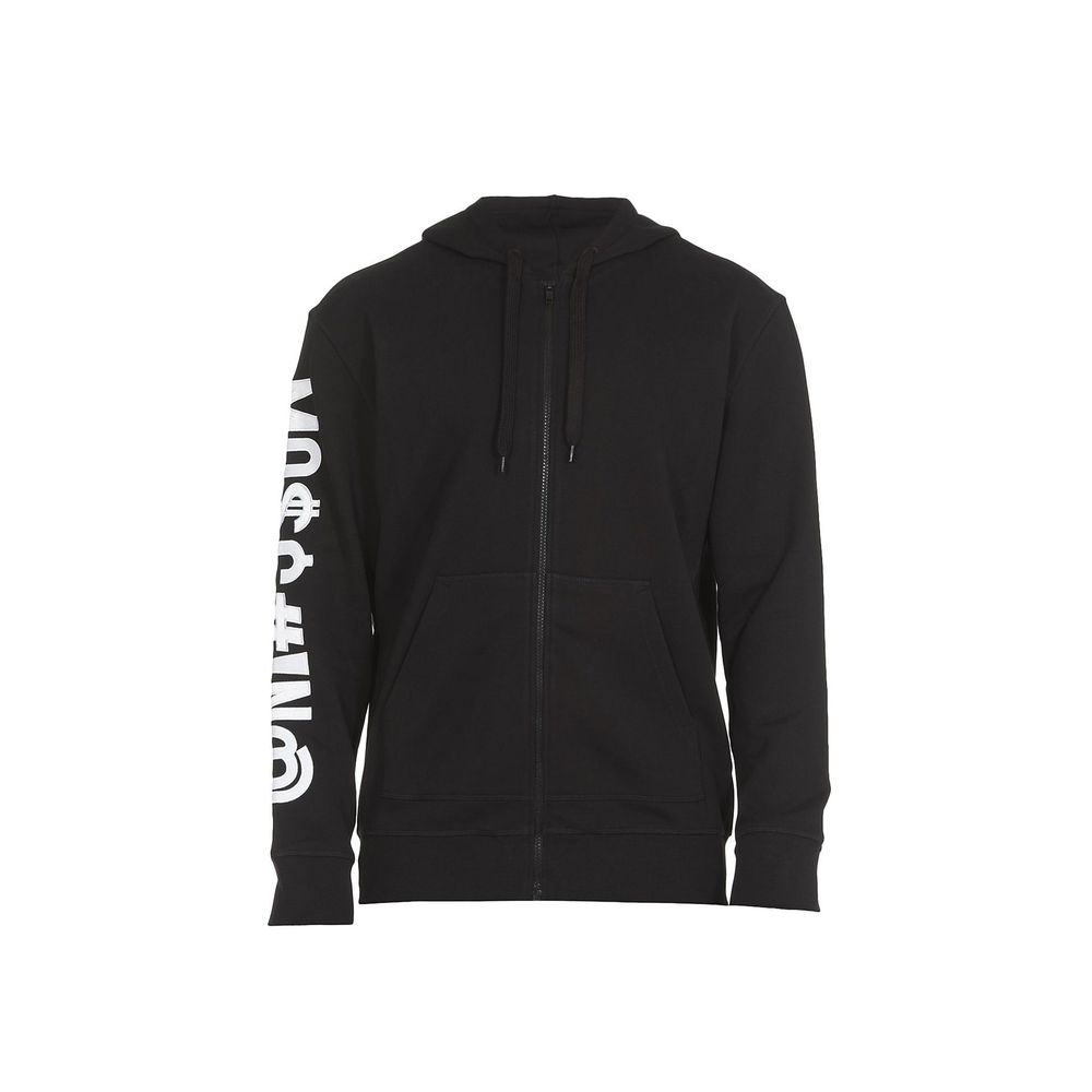 Moschino Couture Schwarzer Baumwoll-Sweatshirt-1
