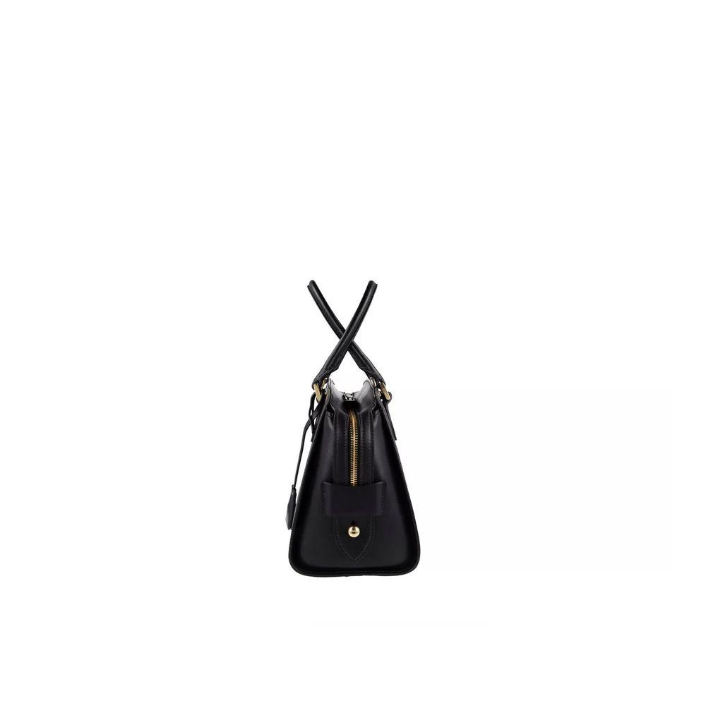 Prada Schwarze Kalbsleder-Handtasche-4