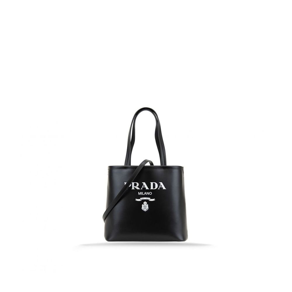 Prada Schwarze Kalbsleder-Tasche-1