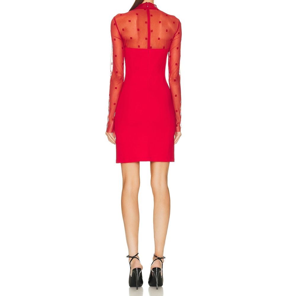 Givenchy Mehrfarbiges Cocktailkleid aus Elasthan-3