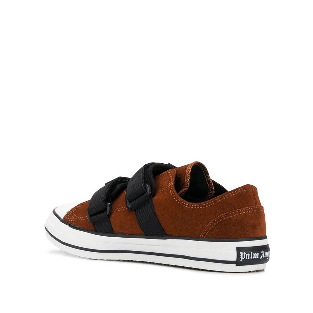 Palm Angels Sneakers aus braunem Kalbsleder-3