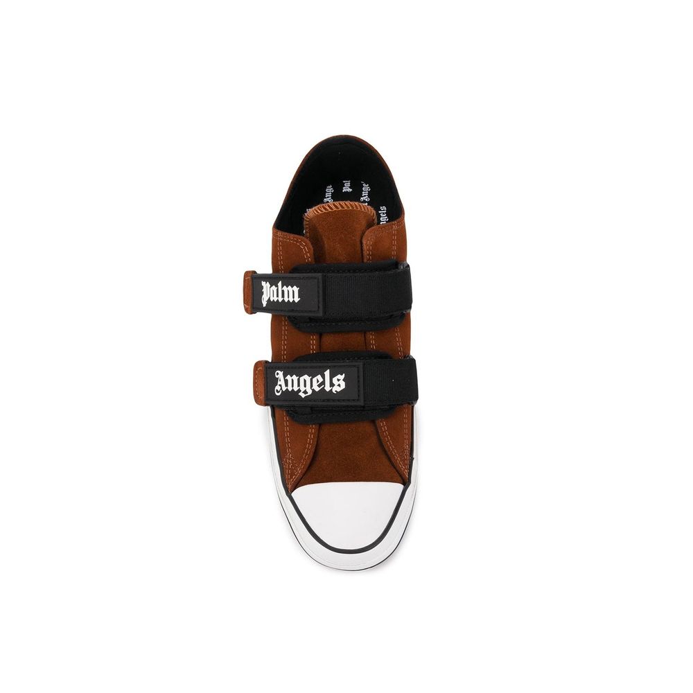 Palm Angels Sneakers aus braunem Kalbsleder-4