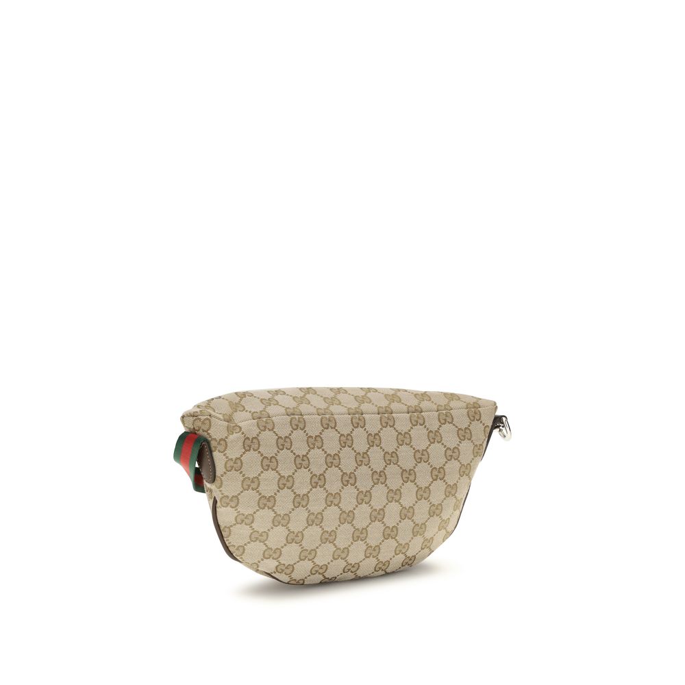 Gucci Beige Stoff-Schultertasche-3