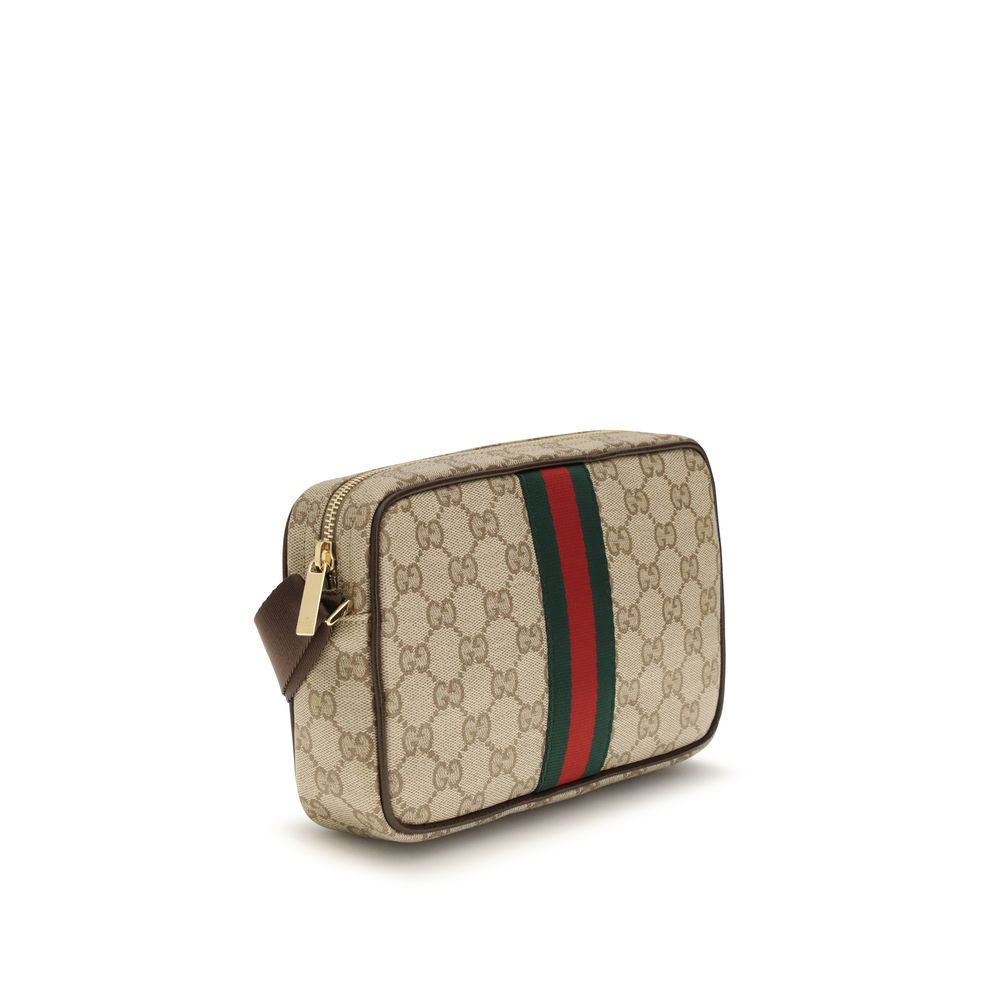 Gucci Beige Stoff-Schultertasche-2