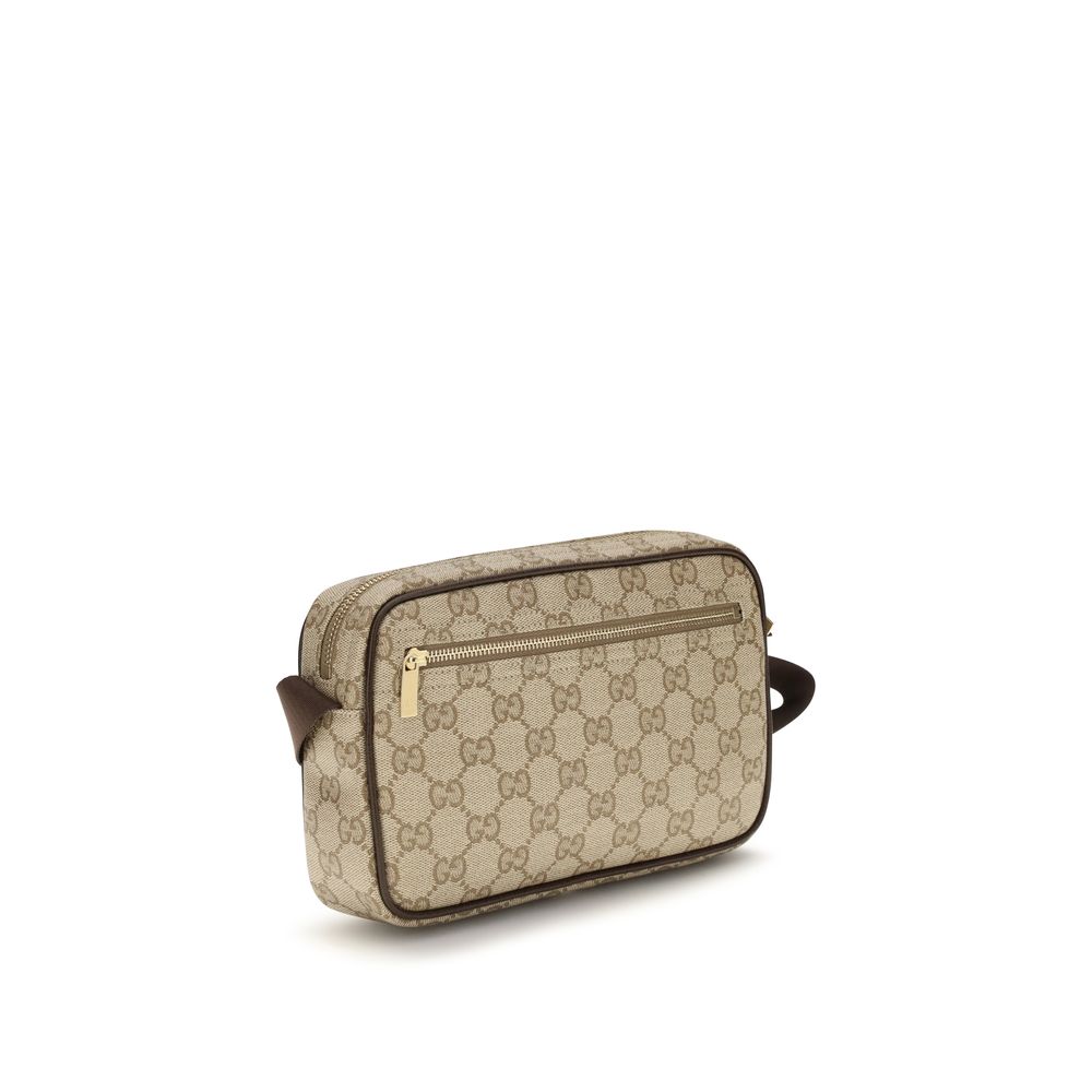 Gucci Beige Stoff-Schultertasche-3