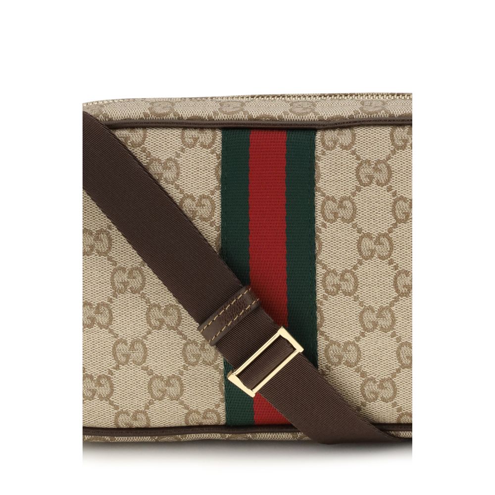 Gucci Beige Stoff-Schultertasche-4