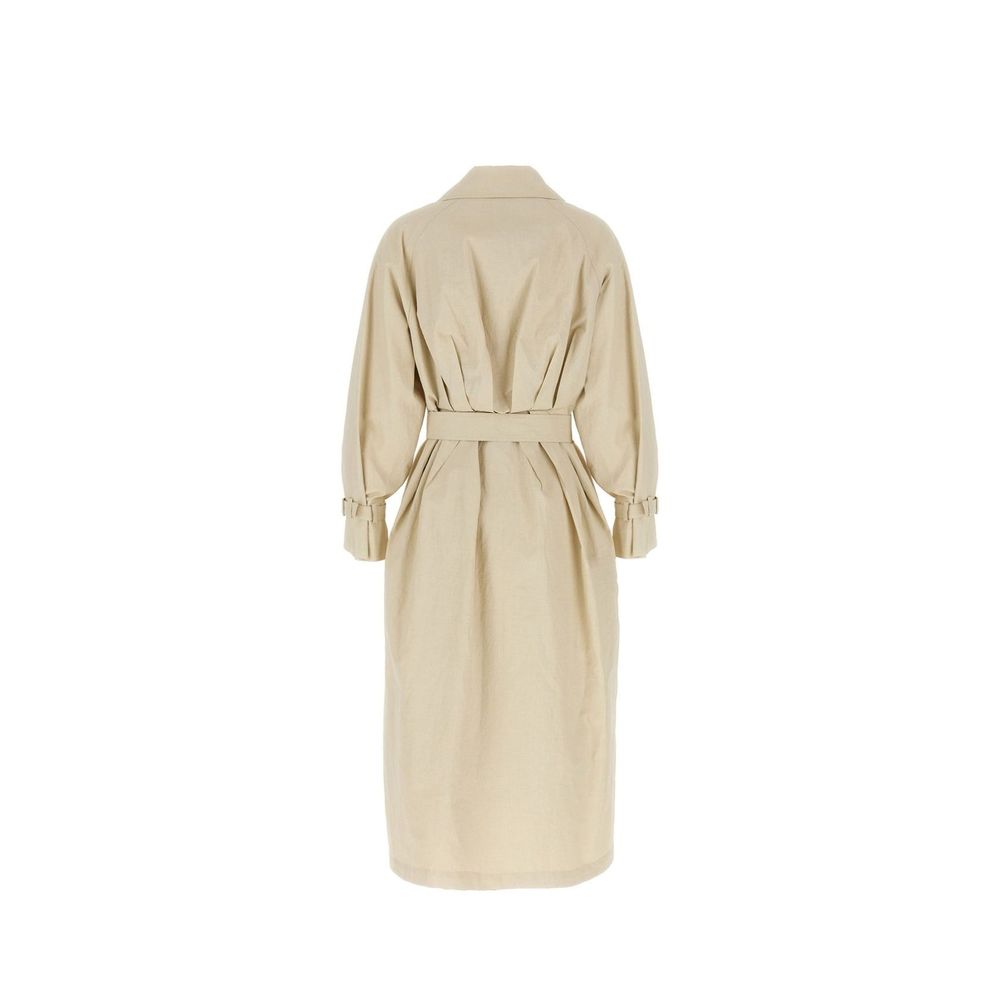 Max Mara Beige Cotton Coat-2