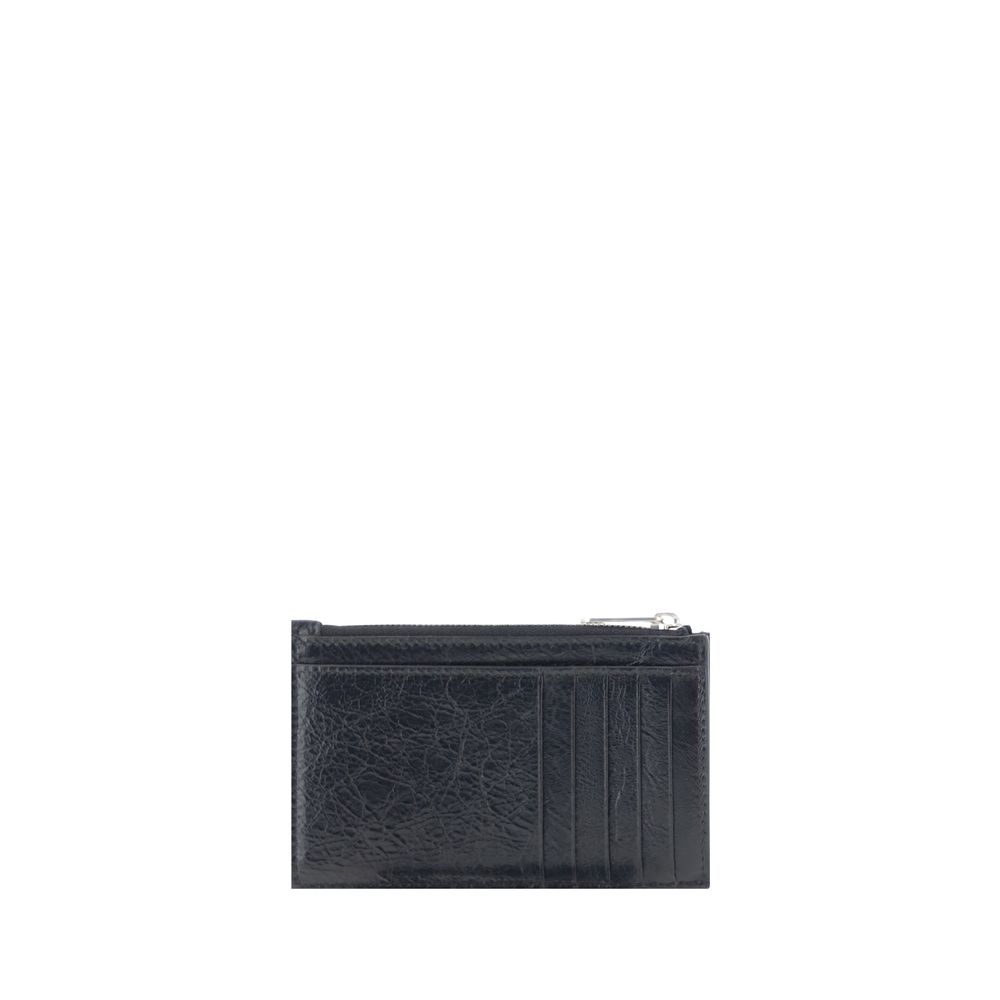 Balenciaga Schwarzes Lamm Ovis Aries Aries Portemonnaie-2