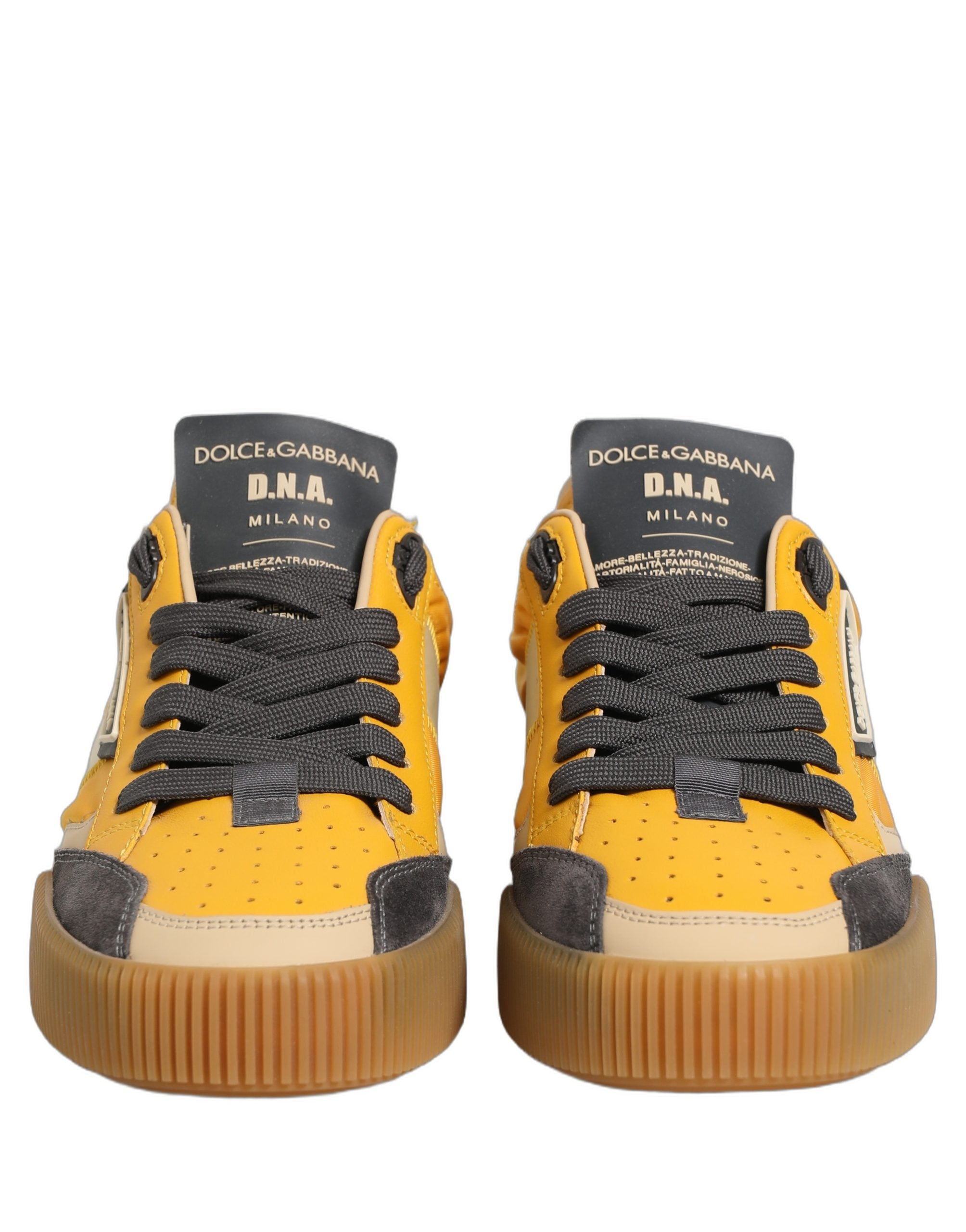 Dolce & Gabbana Multicolor MIAMI Low Top Turnschuhe Schuhe-2