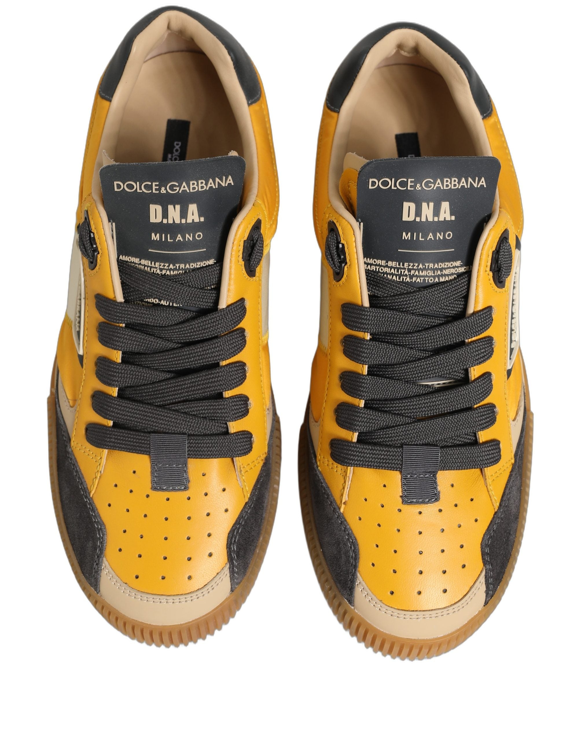 Dolce & Gabbana Multicolor MIAMI Low Top Turnschuhe Schuhe-3