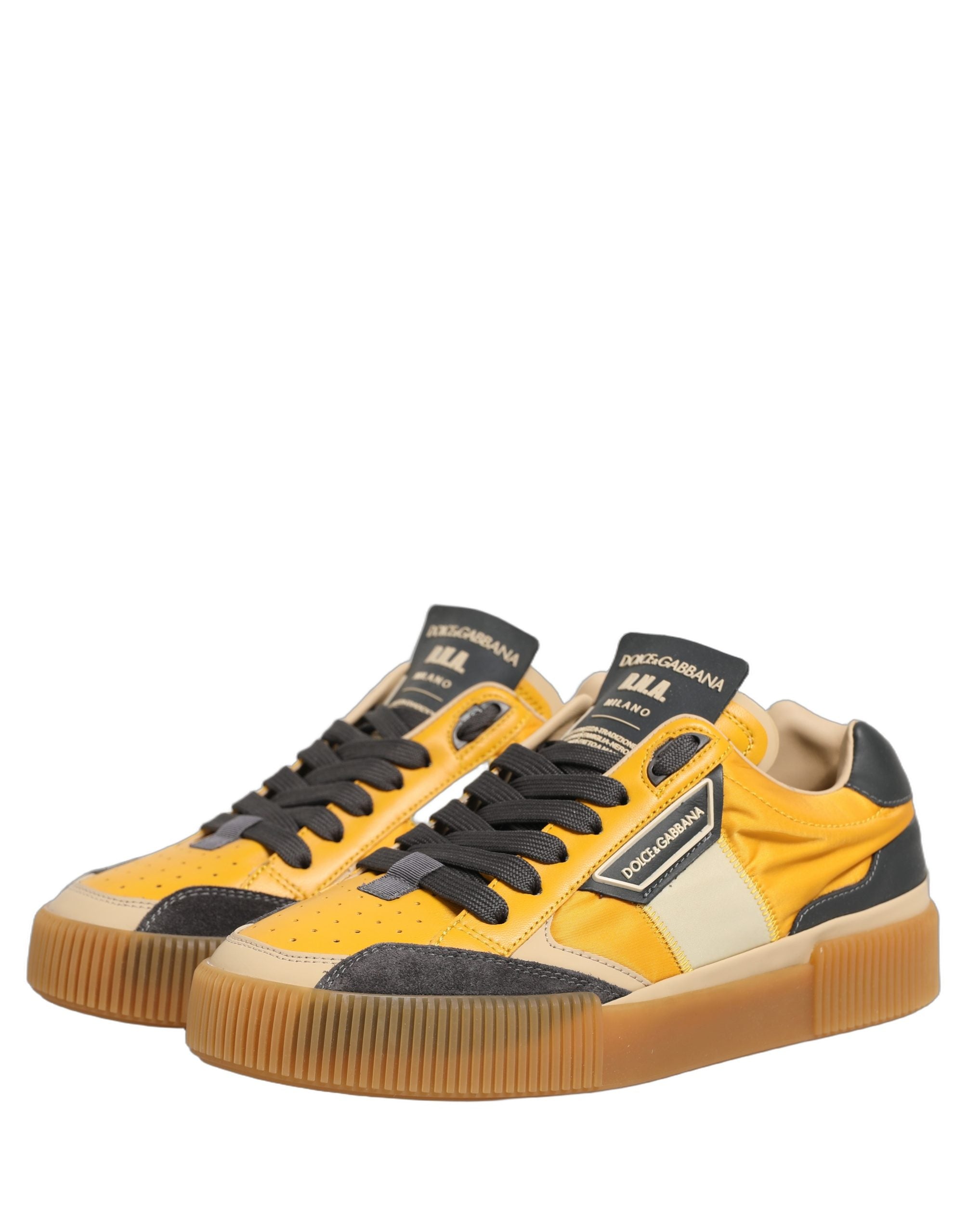 Dolce & Gabbana Multicolor MIAMI Low Top Turnschuhe Schuhe-4