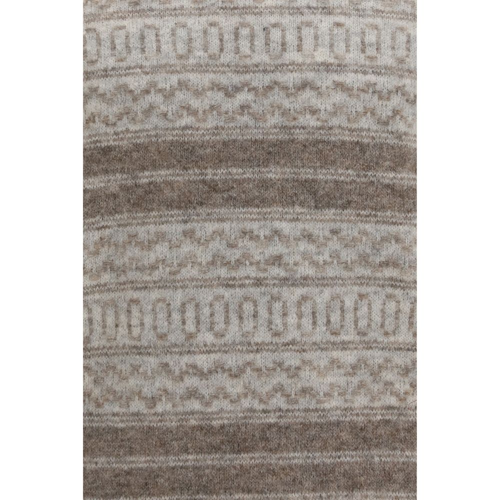 Brunello Cucinelli Grauer Vicugna Pacos Alpaka Rollkragenpullover-3
