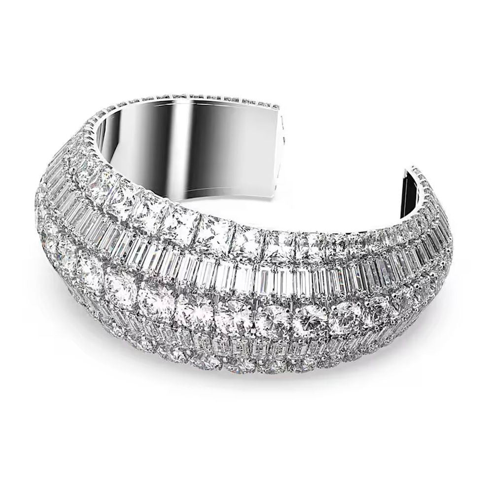 Swarovski Graues Armband aus Metall