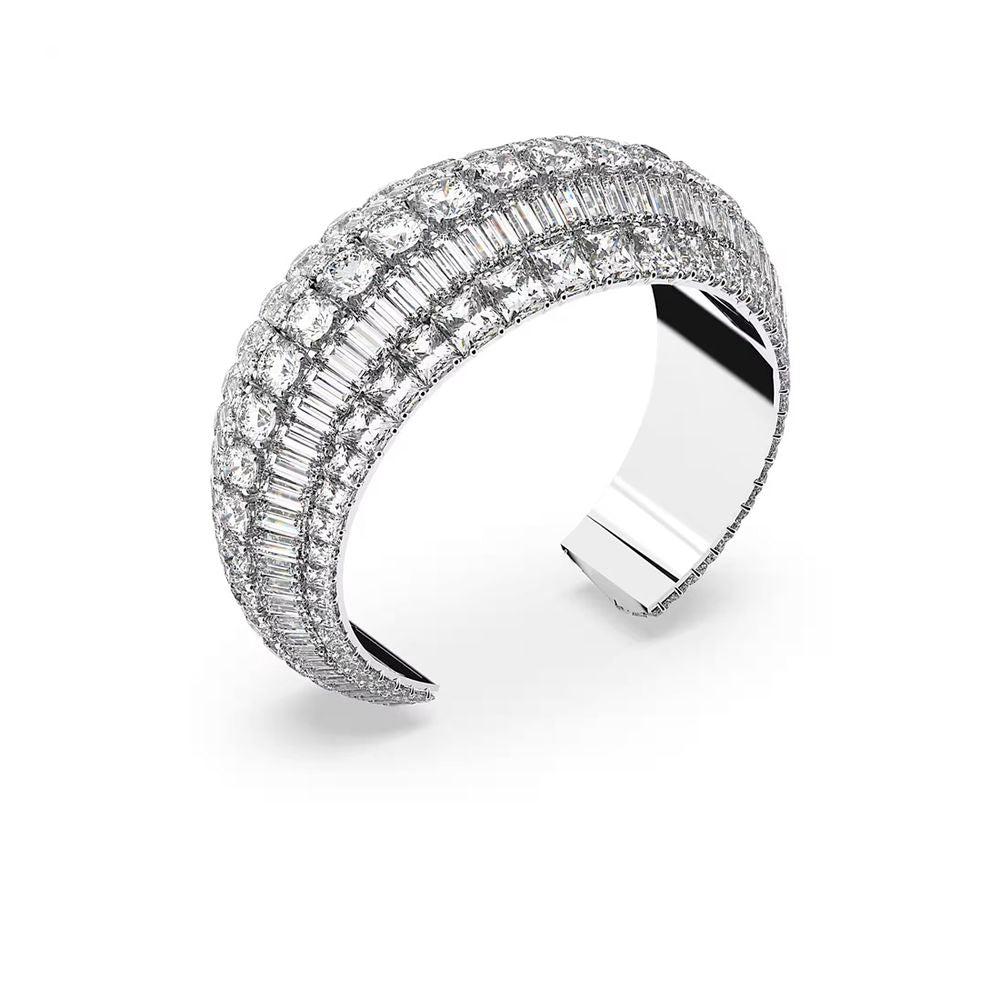 Swarovski Graues Armband aus Metall-2