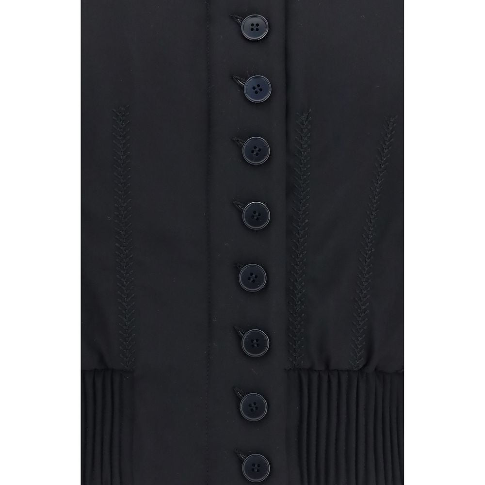 Alexander McQueen Schwarzer Bomber aus Polyester-3